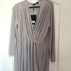 Grey Midi Dress